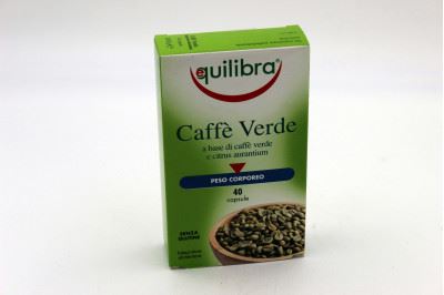 CAFFE VERDE 40 CPS GR.24,8 EQUILIBRA