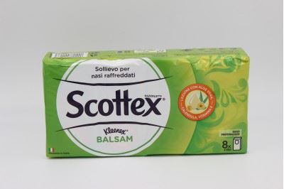 FAZZOLETTI SCOTTEX BALSAM X 8