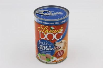 SPECIAL DOG PATE' GR 400 AGNELLO/TACCHINO