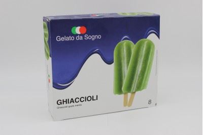 GHIACCIOLI MENTA X8 GELATO DA SOGNO GR 560