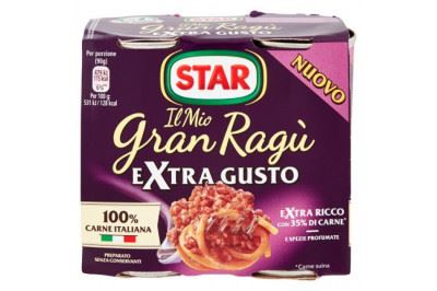 GRAN RAGU STAR EXTRA GUSTO GR.180X2