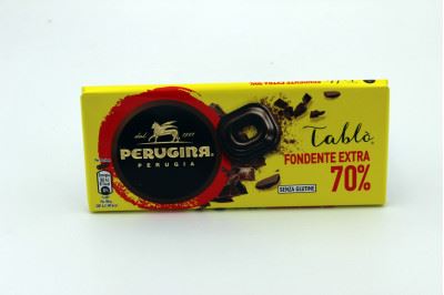 TAVOLETTA TABLO PERUGINA FONDENTE 70% GR.80
